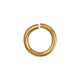 Yellow Gold 6mm Jump Ring (Pack Of 6)