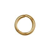 Yellow Gold 6mm Split Ring (Pack Of 6)