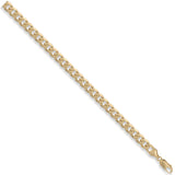 Yellow Gold 7.0mm Curb Chain 07