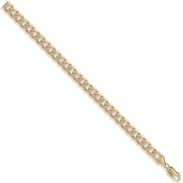 Yellow Gold 7.0mm Curb Chain 07