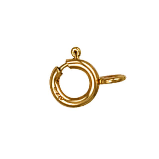 Yellow Gold 7mm Open Bolt Ring (Pack Of 6)