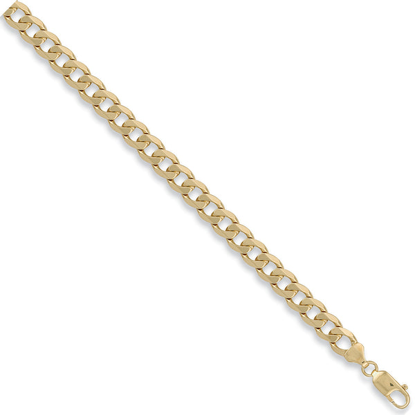 Yellow Gold 8.5mm Curb Chain 07
