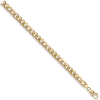 Yellow Gold 8mm Curb Chain 07