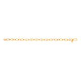 Yellow Gold Anchor Ladies Bracelet