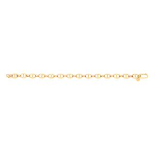 Yellow Gold Anchor Ladies Bracelet