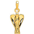 Yellow Gold Angel Pendant
