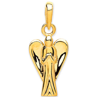Yellow Gold Angel Pendant