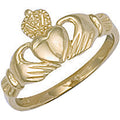 Yellow Gold Baby Claddagh Ring 2g (£265)