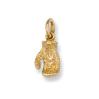 Yellow Gold Boxing Glove Pendant 2.3g