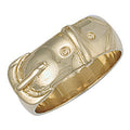 Yellow Gold Buckle Ring 7.8g
