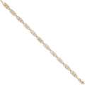 Yellow Gold Celtic Link Ladies Bracelet