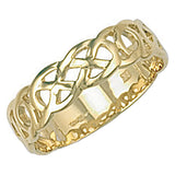Yellow Gold Celtic Ring 1.9g
