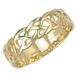Yellow Gold Celtic Ring 1.9g