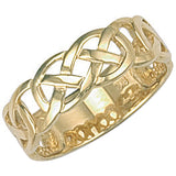 Yellow Gold Celtic Ring 3.1g