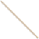 Yellow Gold Celtic Style Bracelet