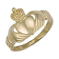 Yellow Gold Claddagh Ring 3g