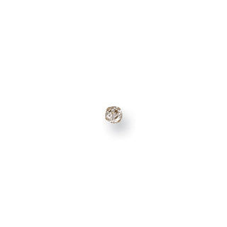 Yellow Gold Claw Set CZ Nose Stud
