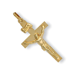 Yellow Gold Crucifix 1.5g