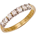 Yellow Gold CZ Ring 2.1g