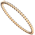 Yellow Gold Fancy Beaded Bangle