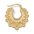 Yellow Gold Fancy Creoles 1.7g