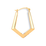 Yellow Gold Fancy Creoles (£130)