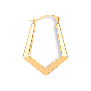 Yellow Gold Fancy Creoles (£130)