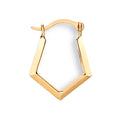 Yellow Gold Fancy Creoles (£65)