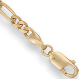 Yellow Gold Figaro Anklet 3.5g