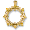 Yellow Gold (Full) Fancy Sovereign Pendant 4.9g