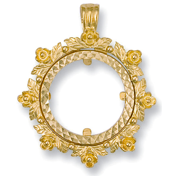 Yellow Gold (Full) Fancy Sovereign Pendant 4.9g