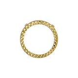 Yellow Gold Half Bezel
