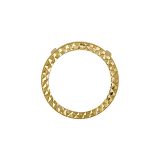 Yellow Gold Half Bezel