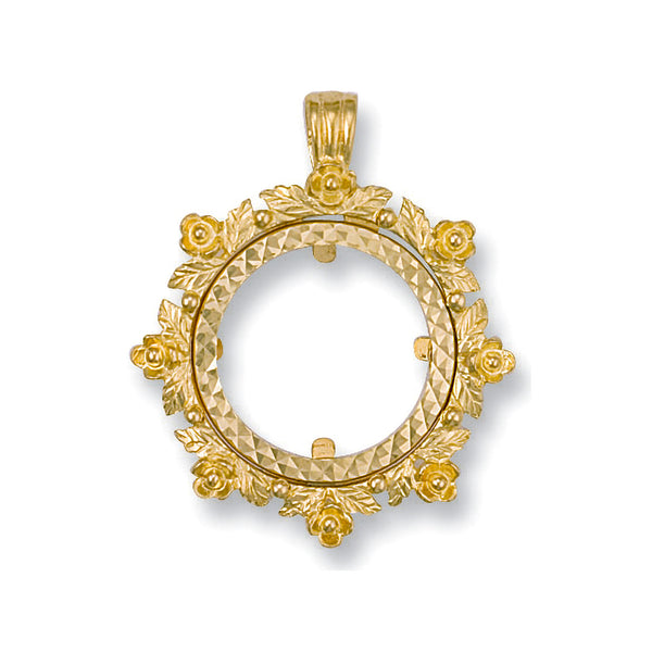Yellow Gold (Half) Fancy Sovereign Pendant 3.8g (£610)