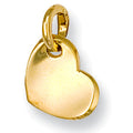 Yellow Gold Heart Pendant 1g