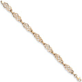 Yellow Gold Hollow Celtic Bracelet