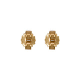 Yellow Gold Large Butterflies (Pack Of 3 Pairs)