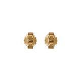 Yellow Gold Medium Butterflies (Pack Of 6 Pairs)