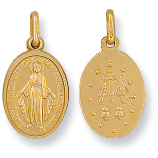 Yellow Gold Miraculous Medallion Pendant 2.1g