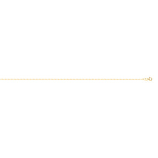 Yellow Gold Mirror Link Chain