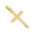 Yellow Gold Plain Cross 1.4g