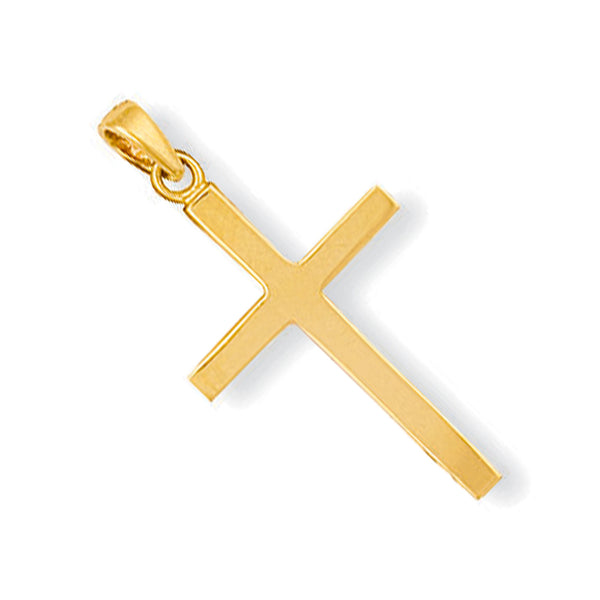 Yellow Gold Plain Cross 1.4g