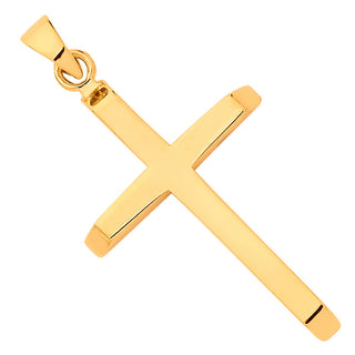 Yellow Gold Plain Small Cross