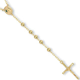 Yellow Gold Rosarery Beads 28
