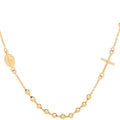 Yellow Gold Rosary Beads 18" (46cm)
