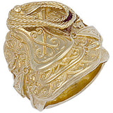 Yellow Gold Saddle Ring 25.5g