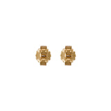 Yellow Gold Small Butterflies (Pack Of 6 Pairs)