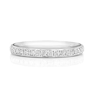 Platinum Diamond Set Eterninty Ring