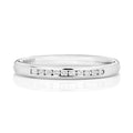 18ct White Gold 0.36ct Diamond Set Eternity Ring