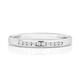18ct White Gold 0.36ct Diamond Set Eternity Ring